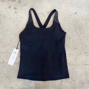 ALO Yoga NWT Patina Laser Cut Bra Tank Top